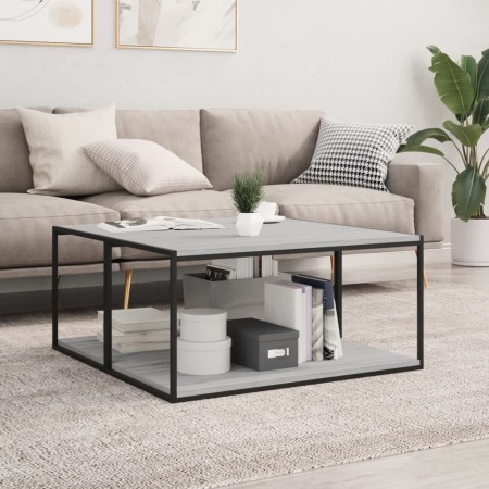 Estantes pared 4 uds madera ingeniería gris Sonoma 80x40x1,5 cm de , Estanterías - Ref: Foro24-838275, Precio: 42,62 €, Descu...