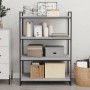 Estantes pared 4 uds madera ingeniería gris Sonoma 80x40x1,5 cm de , Estanterías - Ref: Foro24-838275, Precio: 42,62 €, Descu...