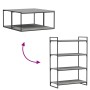 Estantes pared 4 uds madera ingeniería gris Sonoma 80x40x1,5 cm de , Estanterías - Ref: Foro24-838275, Precio: 42,62 €, Descu...