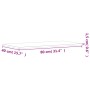 Estantes pared 4 uds madera ingeniería gris Sonoma 80x40x1,5 cm de , Estanterías - Ref: Foro24-838275, Precio: 42,62 €, Descu...