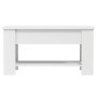 Mesa de centro madera contrachapada blanco 101x49x52 cm de vidaXL, Mesas de centro - Ref: Foro24-809701, Precio: 100,01 €, De...