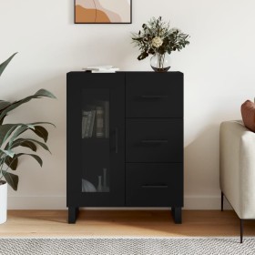 Comprar Aparador de madera de ingeniería negro