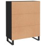 Aparador de madera de ingeniería negro 69,5x34x90 cm | Foro24.es | Tu tienda online para hogar, jardín y más Foro24.es