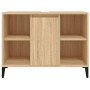 Armario de lavabo madera contrachapada roble Sonoma 80x33x60 cm | Foro24.es | Tu tienda online para hogar, jardín y más Foro24.es