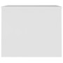 Mesa de centro madera contrachapada blanco 80x50,5x41,5 cm de vidaXL, Mesas de centro - Ref: Foro24-809638, Precio: 69,08 €, ...