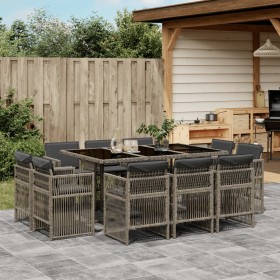 Comprar Set de comedor de jardín 11 pzas y