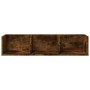 Muebles de pared 2 uds madera de ingeniería roble ahumado de , Estantes y estanterías - Ref: Foro24-840438, Precio: 36,22 €, ...