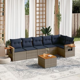Comprar Set de sofás de jardín 7 pzas con cojines