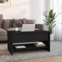 Mesa de centro madera contrachapada negro 80x50x40 cm de vidaXL, Mesas de centro - Ref: Foro24-809657, Precio: 79,19 €, Descu...