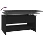 Mesa de centro madera contrachapada negro 80x50x40 cm de vidaXL, Mesas de centro - Ref: Foro24-809657, Precio: 79,19 €, Descu...