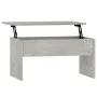 Mesa de centro contrachapada gris hormigón 80x50,5x41,5 cm de vidaXL, Mesas de centro - Ref: Foro24-809642, Precio: 63,72 €, ...