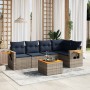 Set de sofás de jardín 6 pzas con cojines ratán sintético gris | Foro24.es | Tu tienda online para hogar, jardín y más Foro24.es