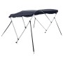 Toldo bimini 3 arcos con paredes laterales 183x(154-167)x137 cm de , Cubiertas para almacenamiento de barcas - Ref: Foro24-94...