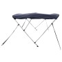 Toldo bimini 3 arcos con paredes laterales 183x(154-167)x137 cm de , Cubiertas para almacenamiento de barcas - Ref: Foro24-94...