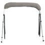 Toldo bimini 3 arcos con paredes laterales 183x(185-198)x137 cm de , Cubiertas para almacenamiento de barcas - Ref: Foro24-94...