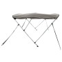 Toldo bimini 3 arcos con paredes laterales 183x(185-198)x137 cm de , Cubiertas para almacenamiento de barcas - Ref: Foro24-94...
