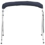 Toldo bimini 4 arcos con paredes laterales 243x(230-244)x137 cm de , Cubiertas para almacenamiento de barcas - Ref: Foro24-94...
