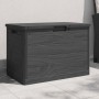 Baúl para cojines polipropileno gris antracita 77,5x44,5x53 cm de , Cajas de almacenaje para exteriores - Ref: Foro24-366602,...