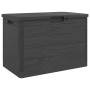 Baúl para cojines polipropileno gris antracita 77,5x44,5x53 cm de , Cajas de almacenaje para exteriores - Ref: Foro24-366602,...