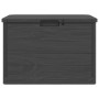Baúl para cojines polipropileno gris antracita 77,5x44,5x53 cm de , Cajas de almacenaje para exteriores - Ref: Foro24-366602,...