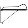 Soporte de silla montura de pared plegable hierro negro | Foro24.es | Tu tienda online para hogar, jardín y más Foro24.es