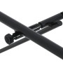 Soporte de silla montura de pared plegable hierro negro | Foro24.es | Tu tienda online para hogar, jardín y más Foro24.es