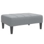 Reposapiés de tela gris claro 77x55x31 cm | Foro24.es | Tu tienda online para hogar, jardín y más Foro24.es