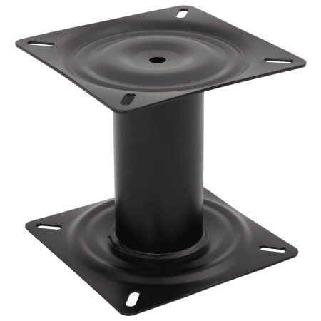 Pedestal para asiento de barco acero negro 18 cm de , Piezas para veleros - Ref: Foro24-4012135, Precio: 30,04 €, Descuento: %