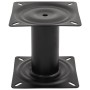 Pedestal para asiento de barco acero negro 18 cm de , Piezas para veleros - Ref: Foro24-4012135, Precio: 30,04 €, Descuento: %