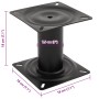 Pedestal para asiento de barco acero negro 18 cm de , Piezas para veleros - Ref: Foro24-4012135, Precio: 30,04 €, Descuento: %