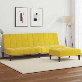 Comprar Sofá cama de 2 plazas con taburete