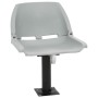 Asientos plegables de barco sin cojín gris 2 uds 48x51x41 cm de , Piezas para veleros - Ref: Foro24-3284273, Precio: 91,57 €,...