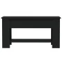 Mesa de centro madera de ingeniería negro 101x49x52 cm de vidaXL, Mesas de centro - Ref: Foro24-809702, Precio: 80,44 €, Desc...