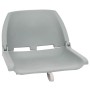 Asientos plegables de barco sin cojín gris 2 uds 48x51x41 cm de , Piezas para veleros - Ref: Foro24-3284273, Precio: 91,57 €,...