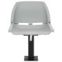 Asientos plegables de barco sin cojín gris 2 uds 48x51x41 cm de , Piezas para veleros - Ref: Foro24-3284273, Precio: 91,57 €,...