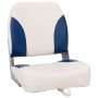 Asientos plegables de barco 2 uds azul y blanco 41x36x48 cm de , Piezas para veleros - Ref: Foro24-3284284, Precio: 82,00 €, ...