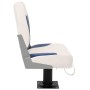 Asientos plegables de barco 2 uds azul y blanco 41x36x48 cm de , Piezas para veleros - Ref: Foro24-3284284, Precio: 82,00 €, ...