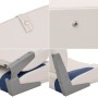 Asientos plegables de barco 2 uds azul y blanco 41x36x48 cm de , Piezas para veleros - Ref: Foro24-3284284, Precio: 82,00 €, ...