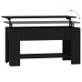 Mesa de centro madera de ingeniería negro 101x49x52 cm de vidaXL, Mesas de centro - Ref: Foro24-809702, Precio: 81,76 €, Desc...