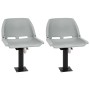 Asientos de barco 2 uds con pedestal giratorio 360° de , Embarcaciones - Ref: Foro24-3294949, Precio: 195,78 €, Descuento: %