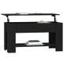 Mesa de centro madera de ingeniería negro 101x49x52 cm de vidaXL, Mesas de centro - Ref: Foro24-809702, Precio: 81,76 €, Desc...
