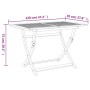 Juego de comedor de jardín 5 piezas madera maciza de acacia de , Conjuntos de jardín - Ref: Foro24-3295001, Precio: 312,40 €,...