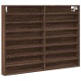 Vitrina de madera de ingeniería marrón roble 100x8,5x75 cm | Foro24.es | Tu tienda online para hogar, jardín y más Foro24.es