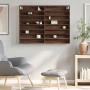 Vitrina de madera de ingeniería marrón roble 100x8,5x75 cm | Foro24.es | Tu tienda online para hogar, jardín y más Foro24.es