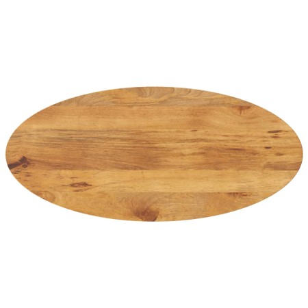 Tablero de mesa ovalado madera maciza de mango 120x50x3,8 cm de , Tableros para mesas - Ref: Foro24-370874, Precio: 96,79 €, ...