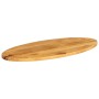 Tablero de mesa ovalado madera maciza de mango 120x50x3,8 cm de , Tableros para mesas - Ref: Foro24-370874, Precio: 96,79 €, ...