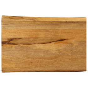 Tablero de mesa borde natural madera maciza mango 70x40x2,5 cm de , Tableros para mesas - Ref: Foro24-370753, Precio: 46,71 €...