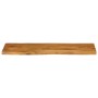 Tablero de mesa borde natural madera maciza mango 120x40x2,5 cm de , Tableros para mesas - Ref: Foro24-370758, Precio: 79,70 ...