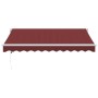 Toldo retráctil automático burdeos 300x250 cm de , Toldos - Ref: Foro24-3215303, Precio: 331,41 €, Descuento: %
