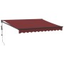 Toldo retráctil automático burdeos 300x250 cm de , Toldos - Ref: Foro24-3215308, Precio: 290,19 €, Descuento: %